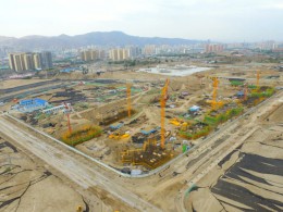 蘭州恒大山水城項目D、E地塊土石方工程施工